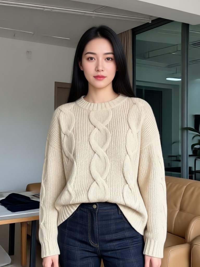 Smart casual outfit AI styling