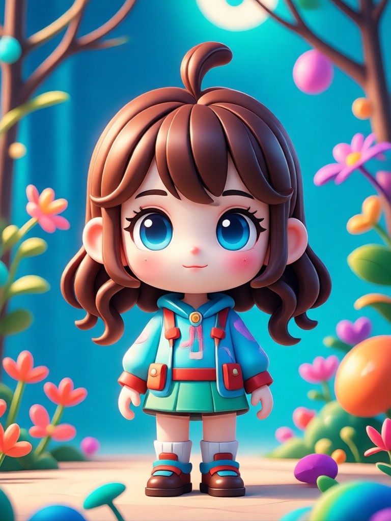 Korean Soft Aesthetic Chibi