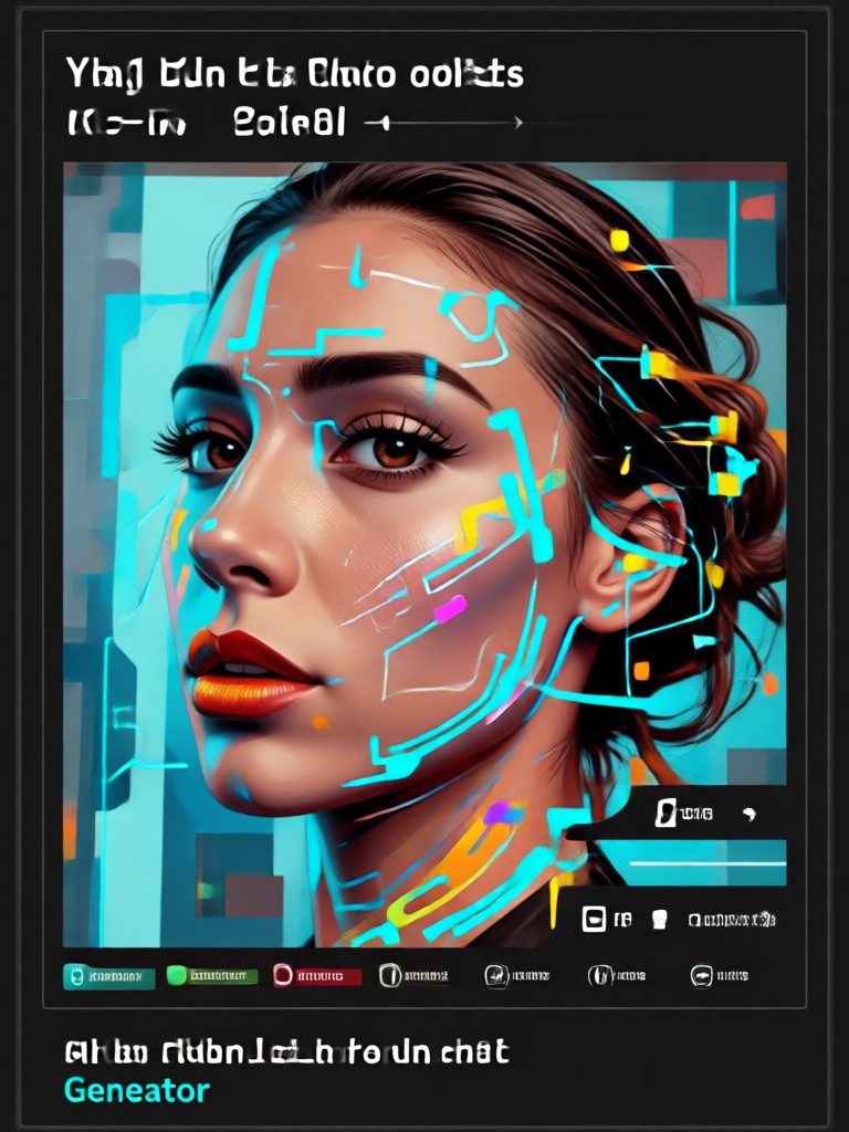 Modern professional Latina portrait