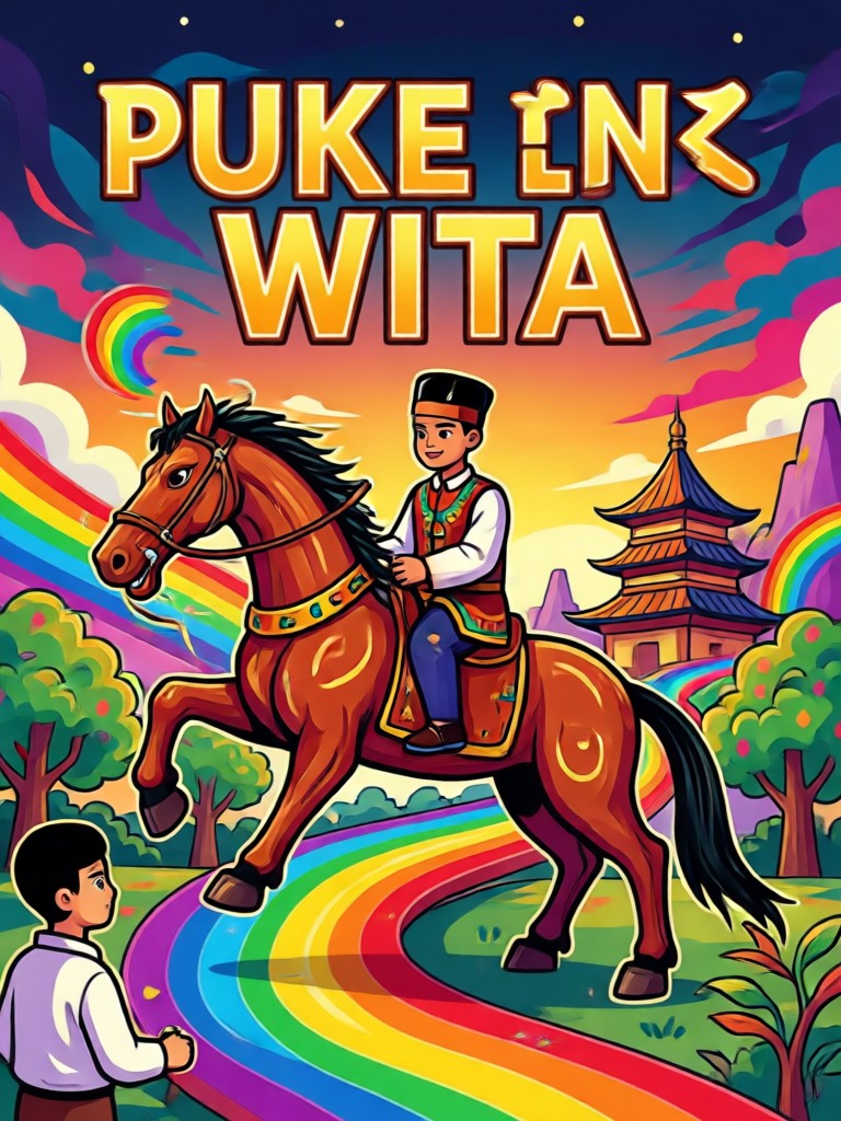 AI poster with traditional Filipino weave pattern