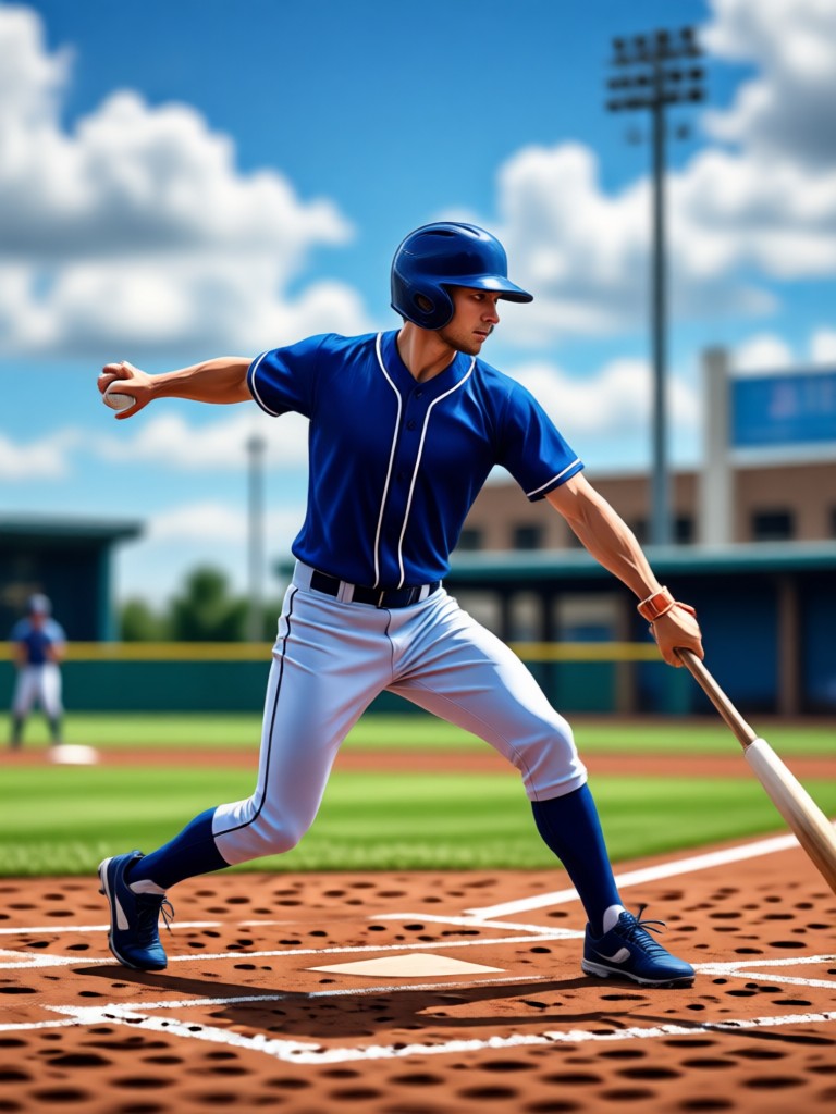 Championship baseball trophy design