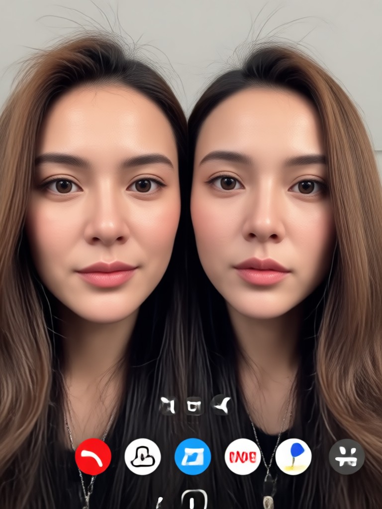 Animal face swap on live stream