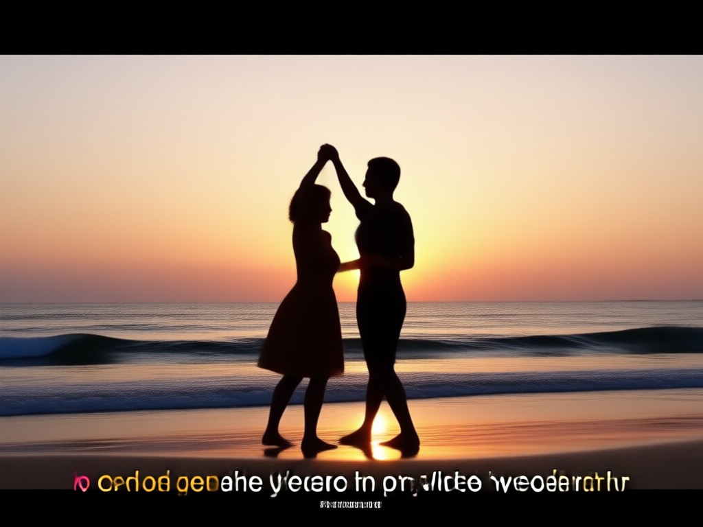 Varios estilos para videos de baile de pareja en la playa