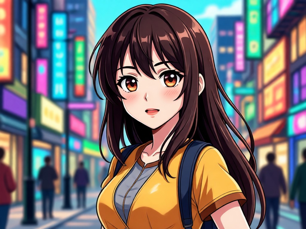Process showing quick photo upload and instant anime result