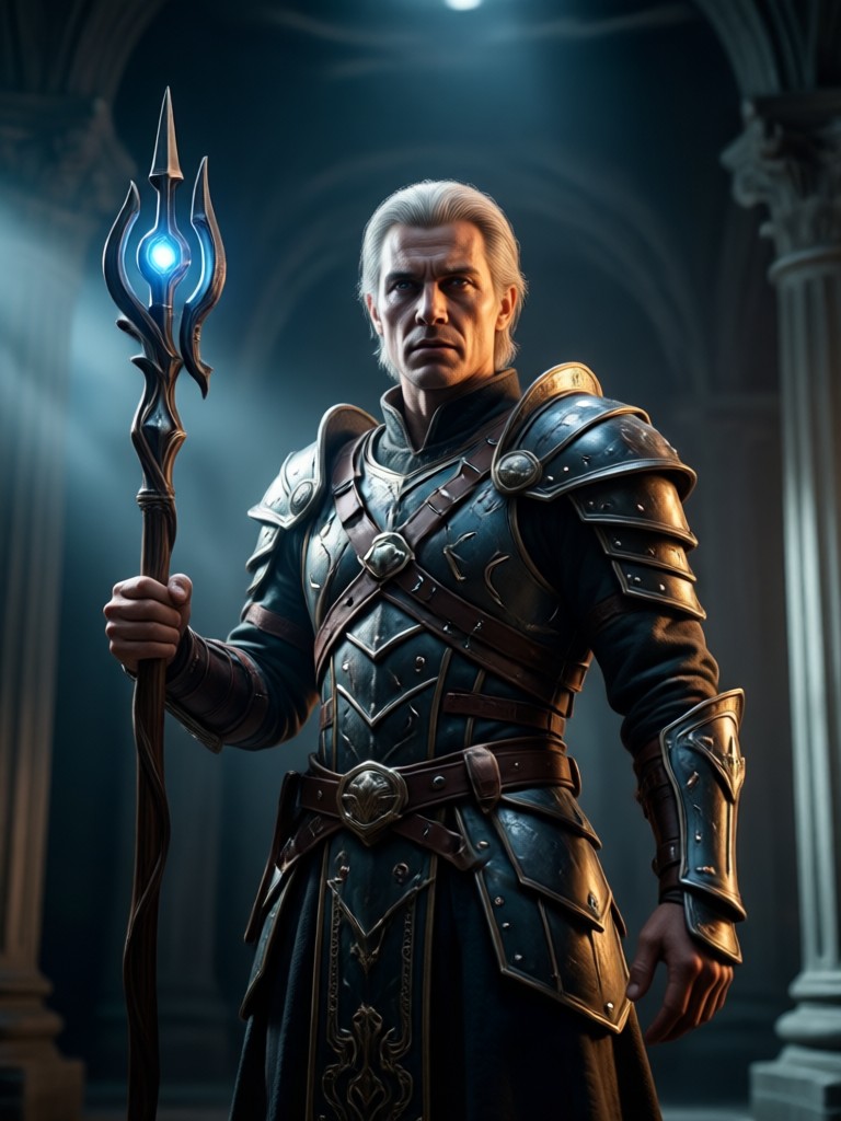 Historical drama character cinematic photo