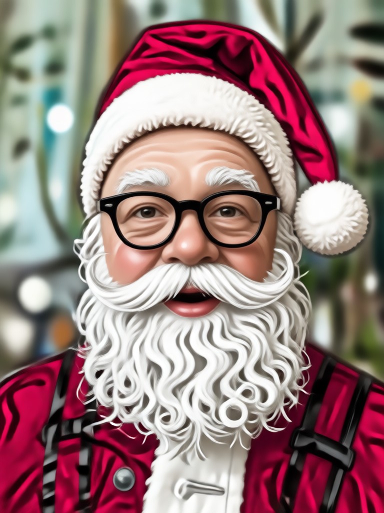 Santa Claus Face Filter Showcase von framelux