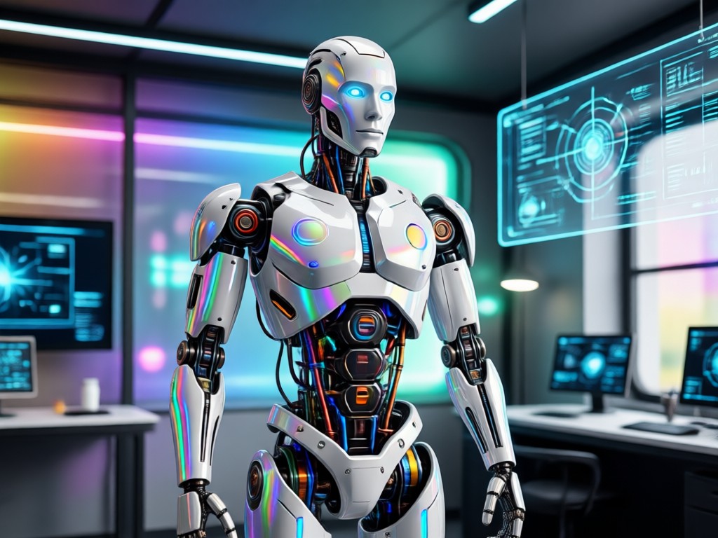 Generate ai robot filter with one tap