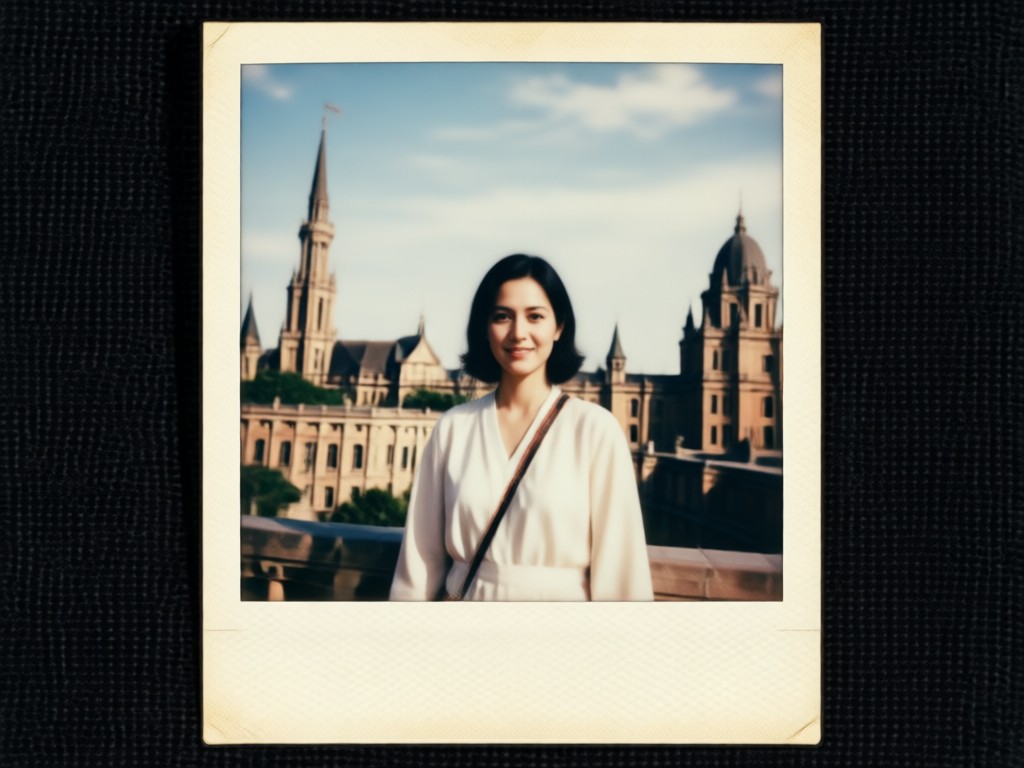 Color grading examples for Polaroid effect