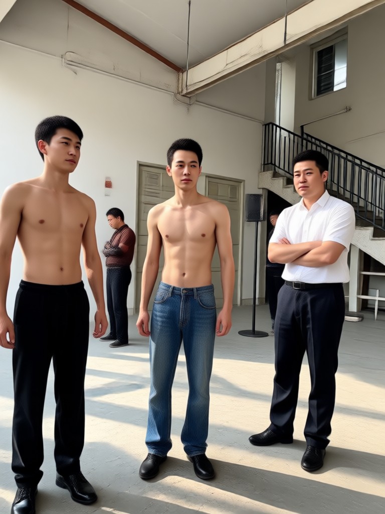 Before and after undress effect 1
