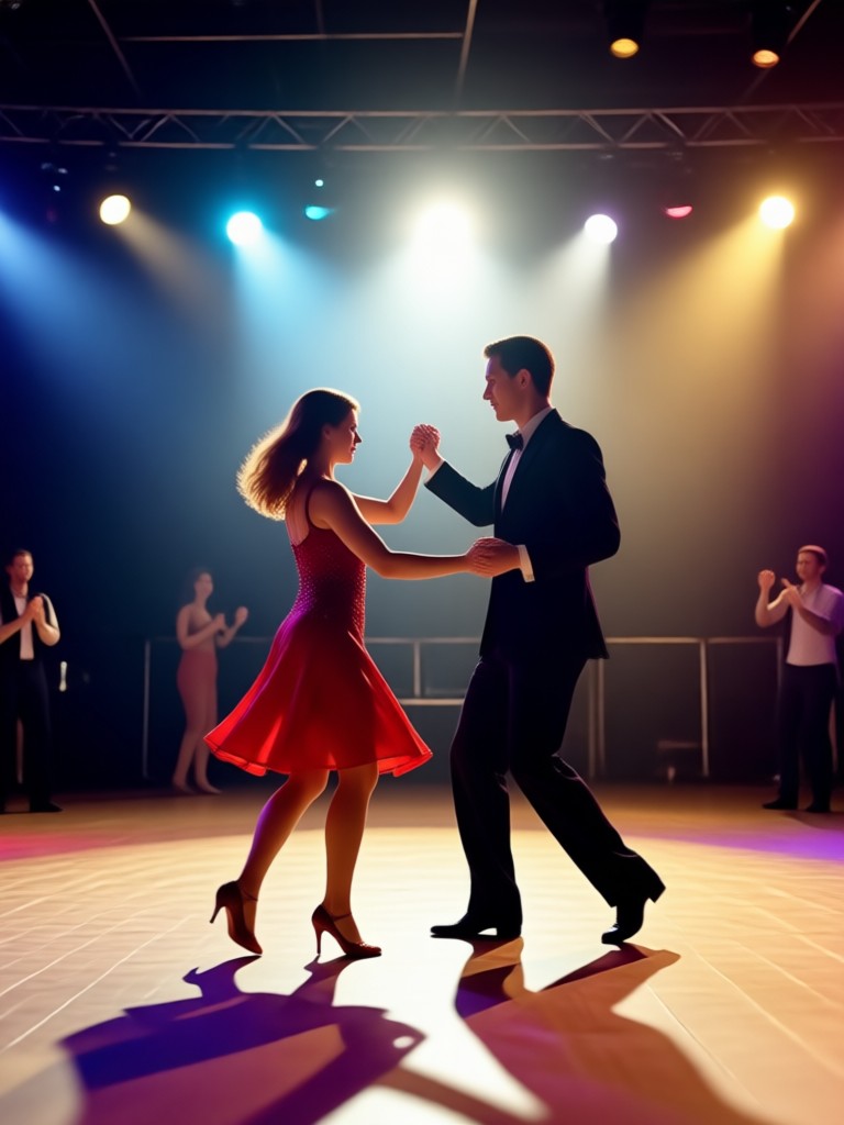 Romantic Waltz Couple Dance