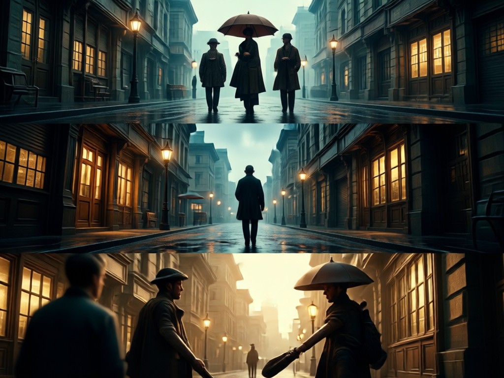 Comparison between complex software and simple AI cinematic editing