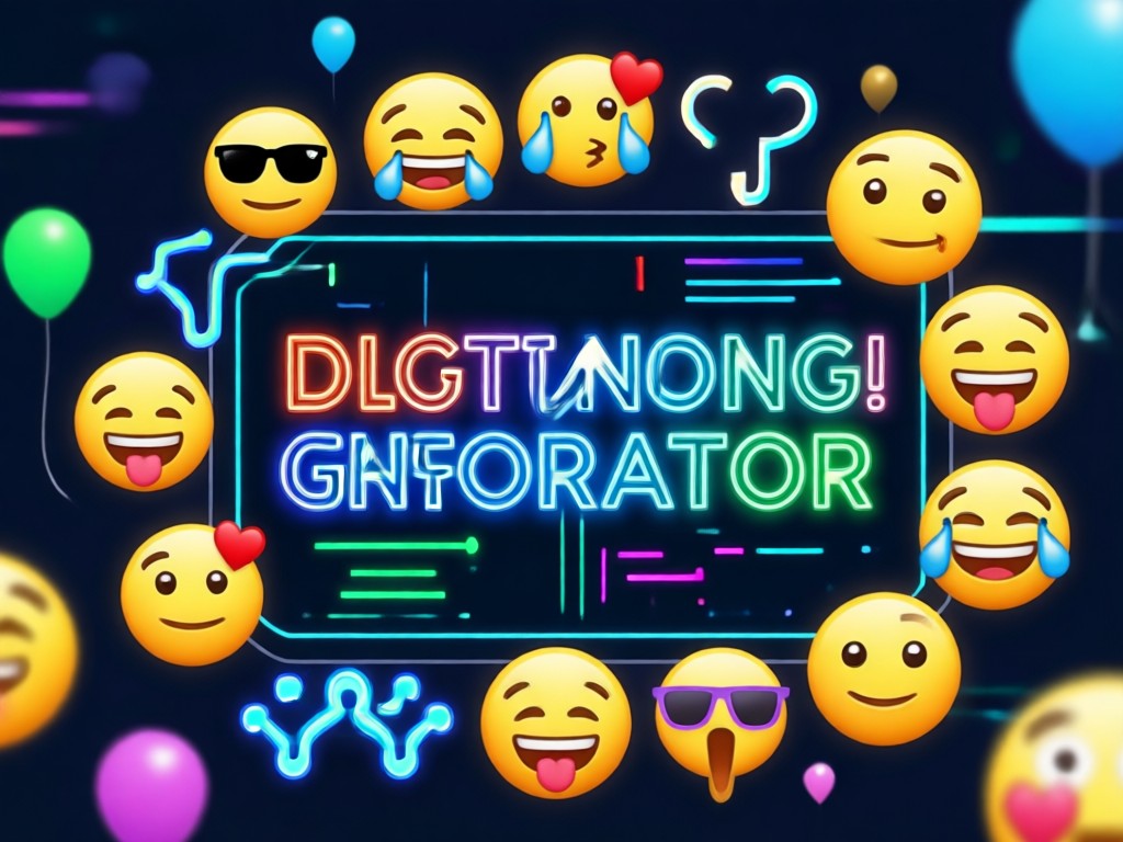 Person benutzt ein Telefon mit individuellen Emojis auf dem Bildschirm