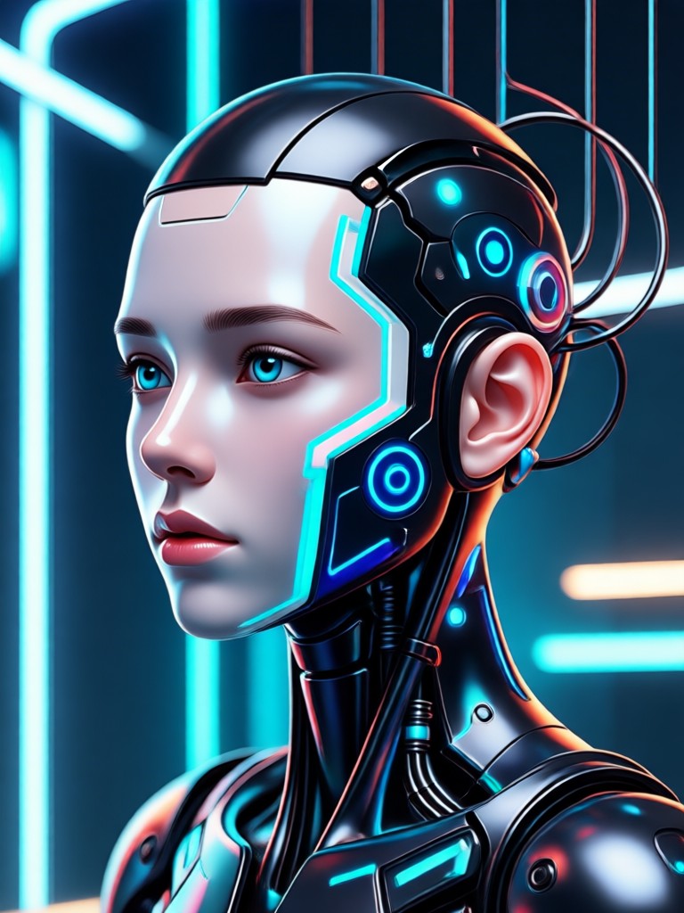 Confident executive AI headshot