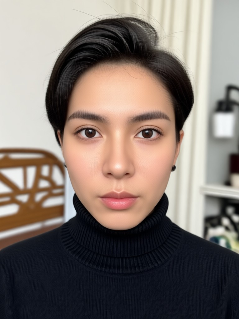 Professional portrait face swap