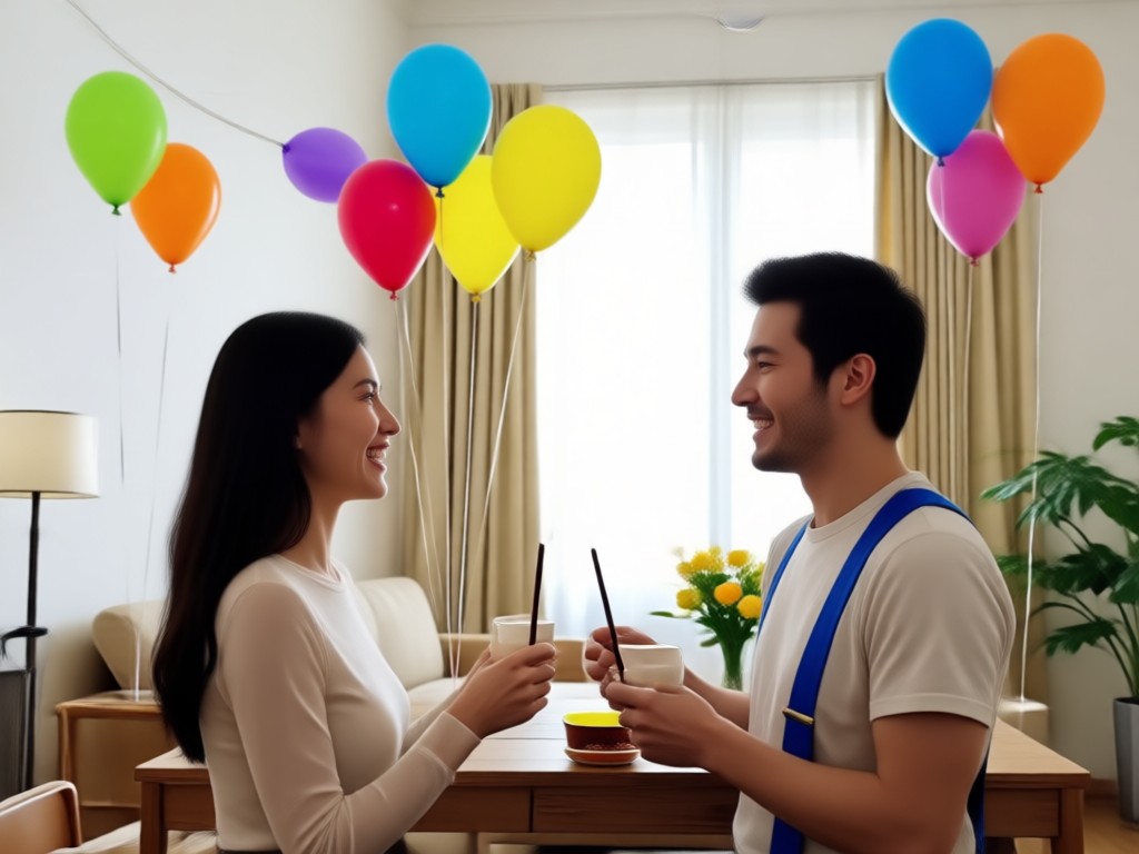 AI transforms couple photo into animated birthday video