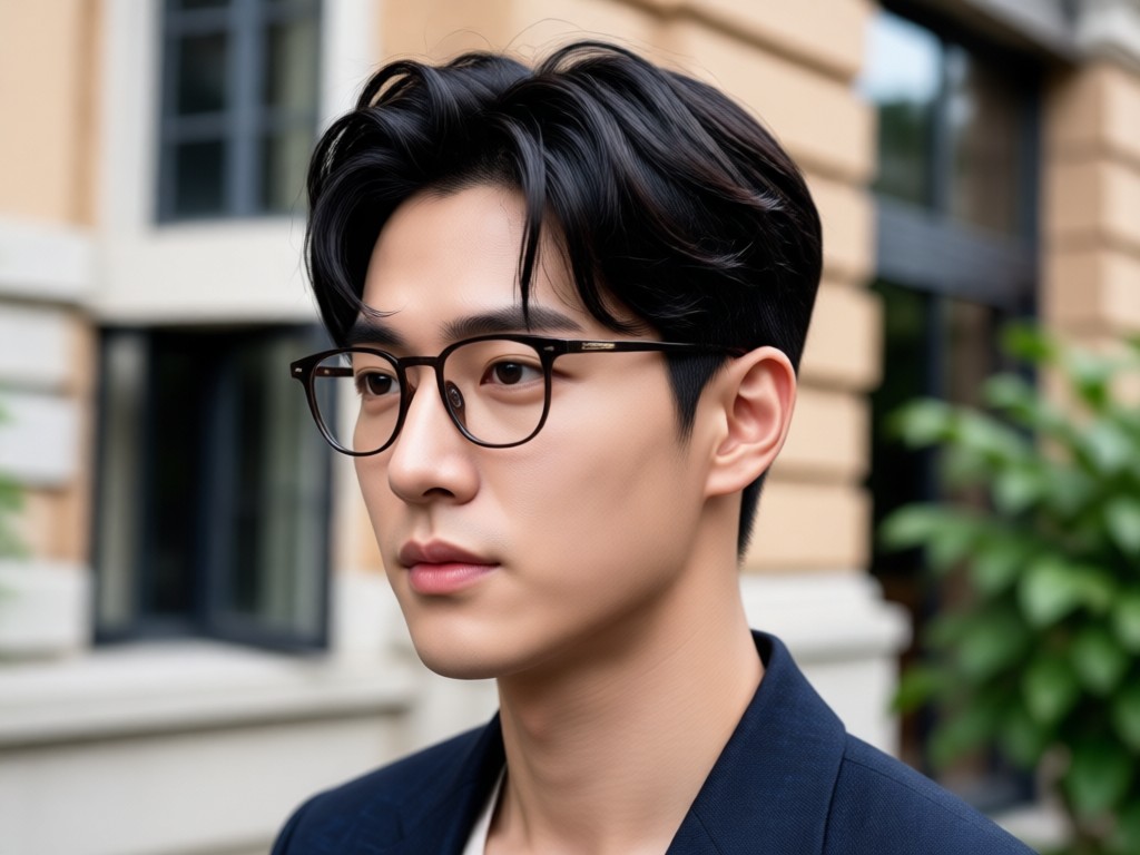 Realistic AI Korean hairstyle try on demonstration