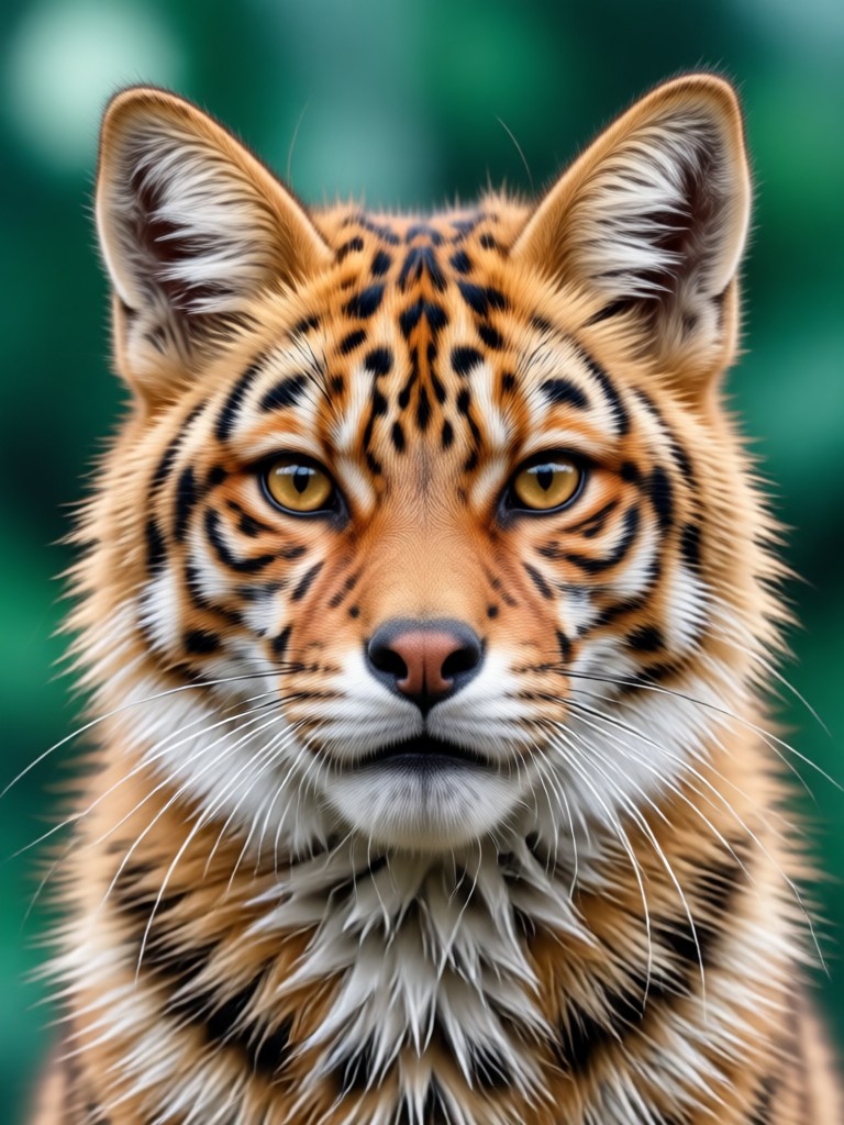 Resultado mitológico de intercambio de rostro humano a dragón