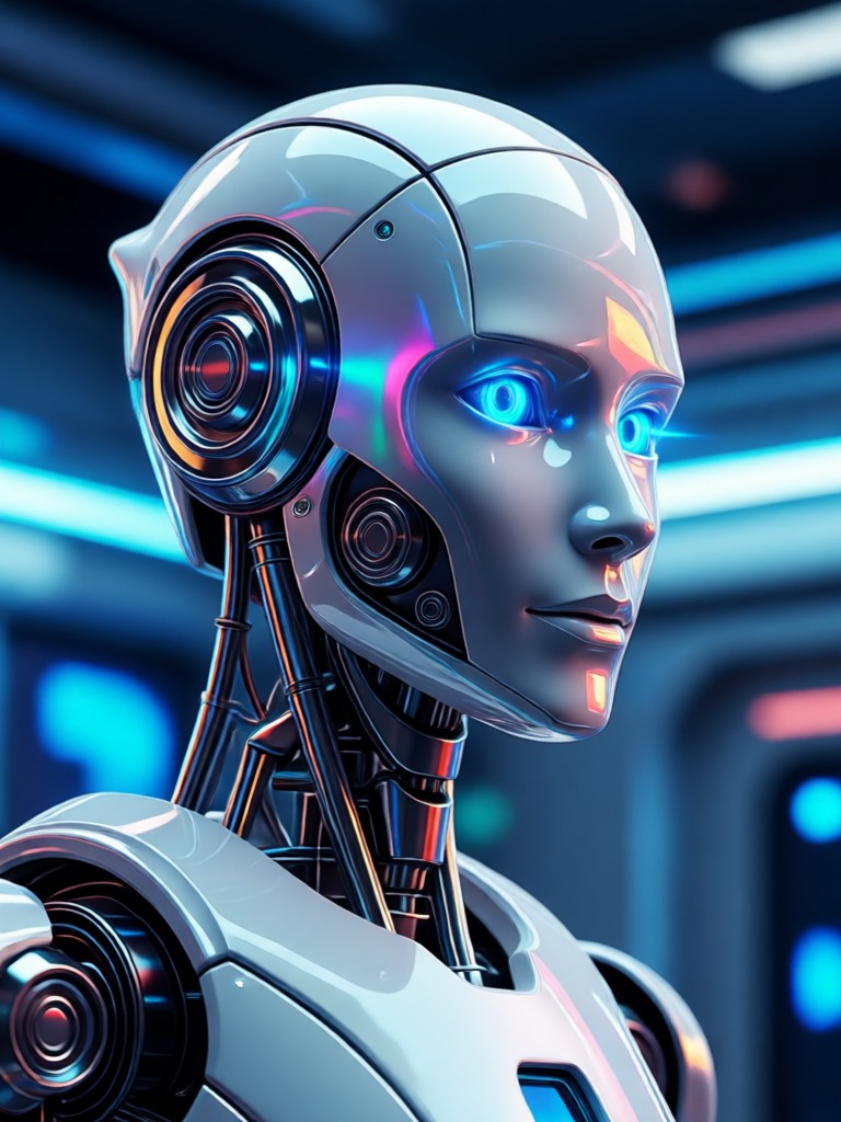 HeyO app screenshot showing the AI Robot Filter in action