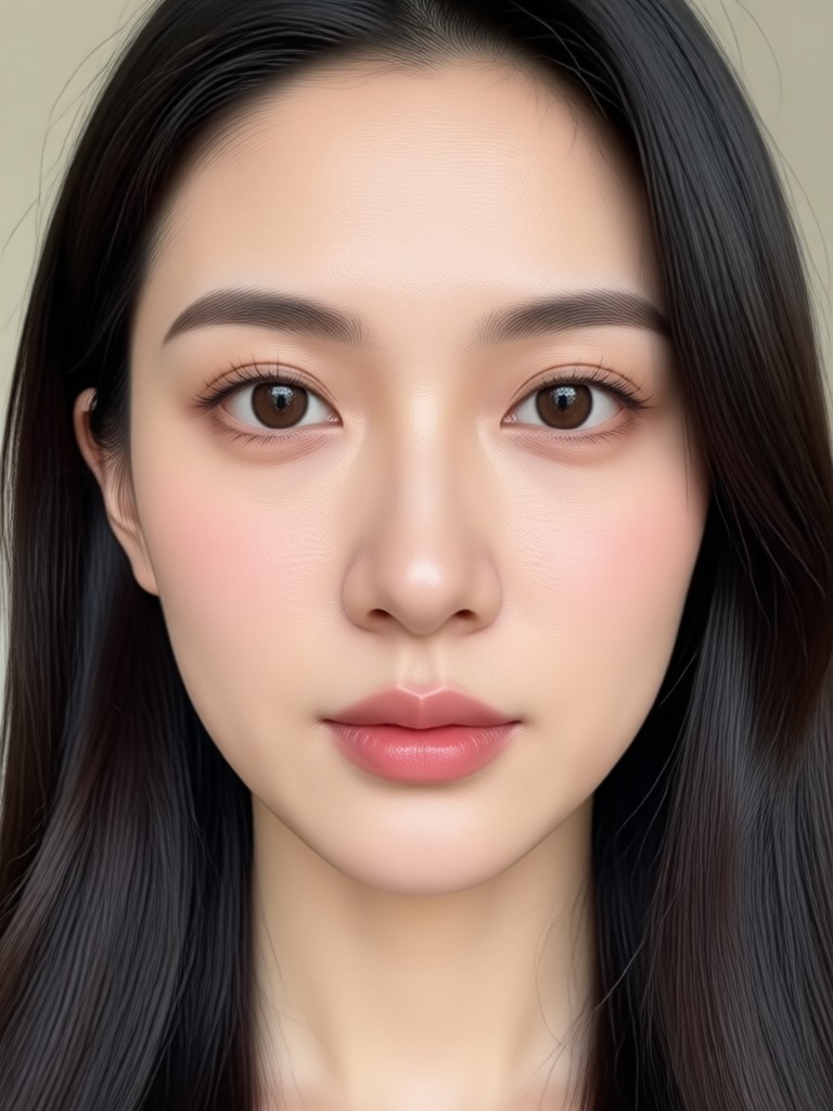 Modelagem sutil do rosto e contorno em um vídeo de talking head
