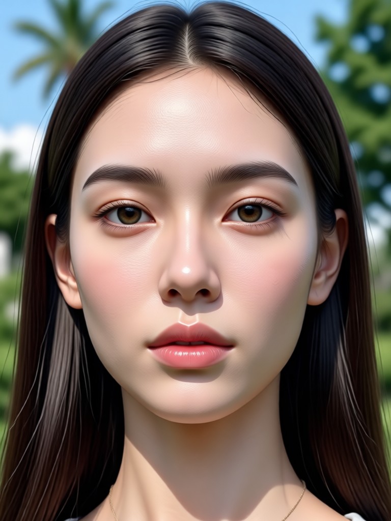 Blend hibrida wajah dua teman