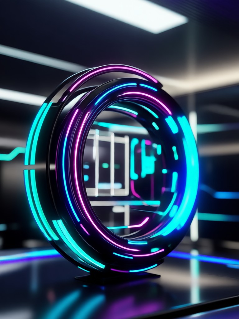 Mobile app interface for AI video generation