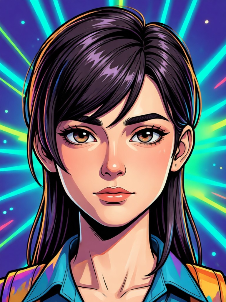 Chibi 3D comic portrait free online