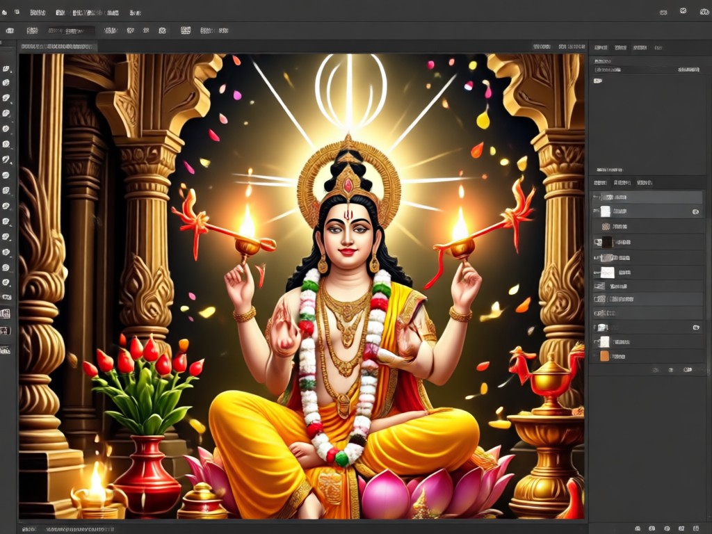 Nag devta AI photo before and after transformation