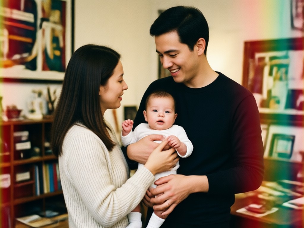 Fitur perpaduan bayi AI dari orang tua