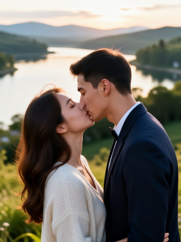 진심 어린 장거리 커플 영상 순간