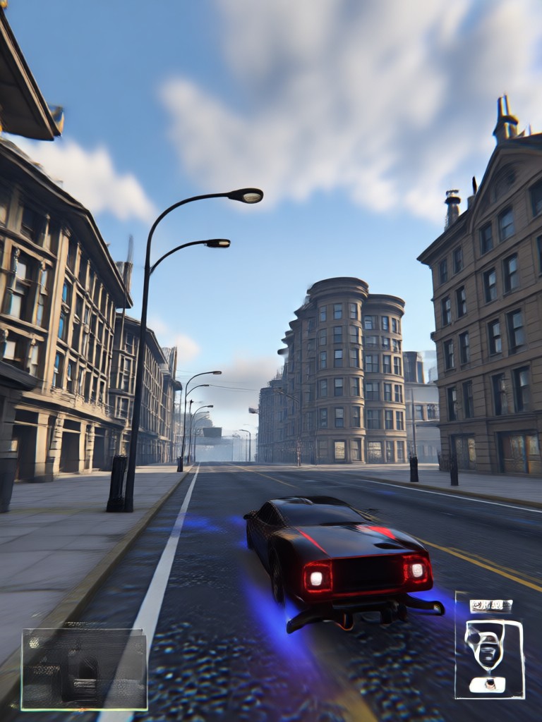 GTA style character with sunglasses and leather jacket