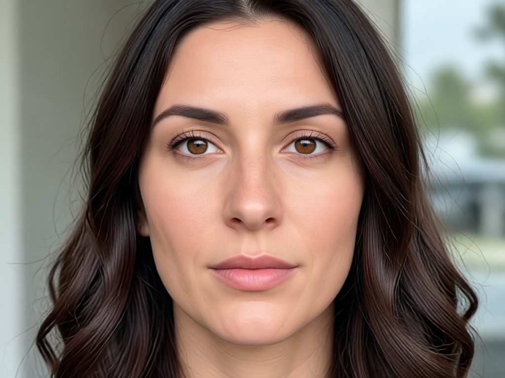 Visualização do processo de análise e combinação facial por IA