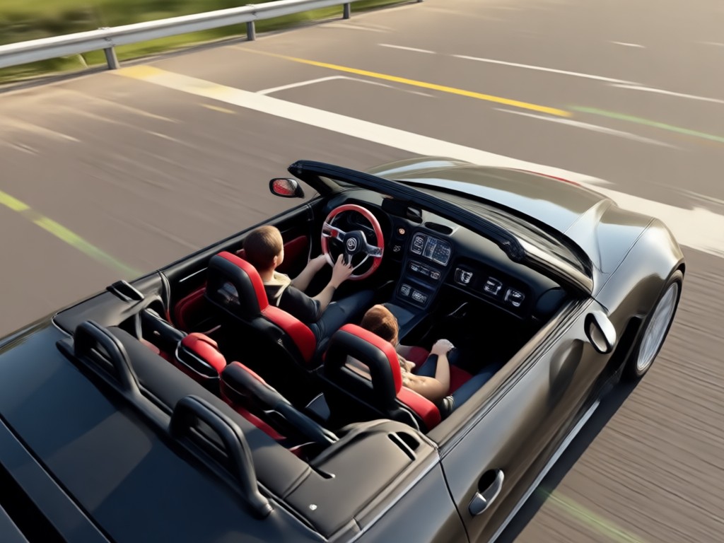 Estilos personalizables de convertible y fondo