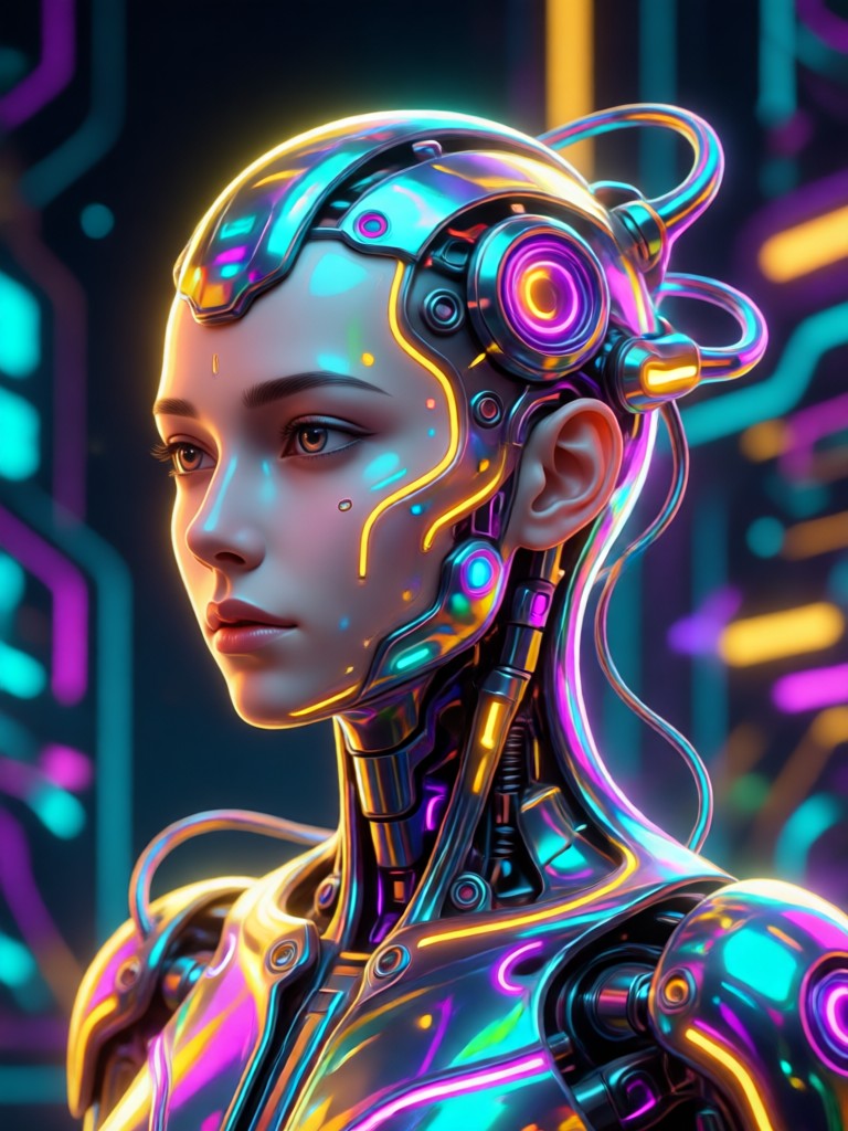 Fantasy AI Art Portrait