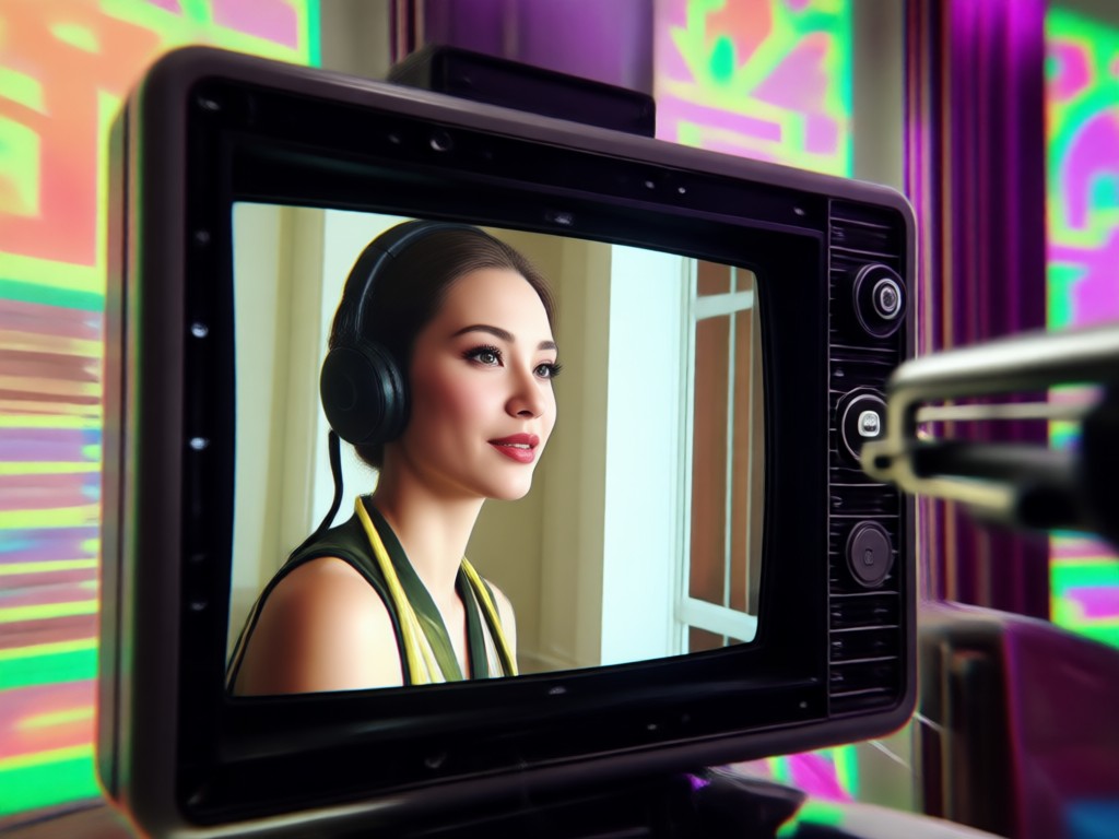 AI applying authentic film grain and texture to a kiss video