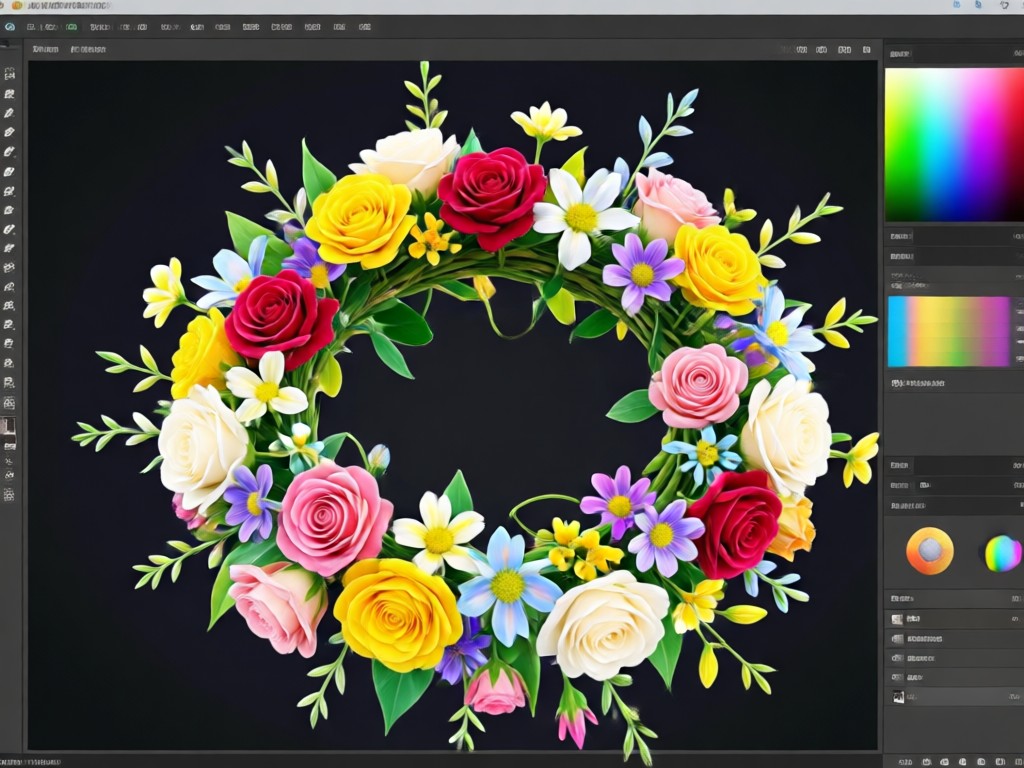 Simple three step process for AI flower crown