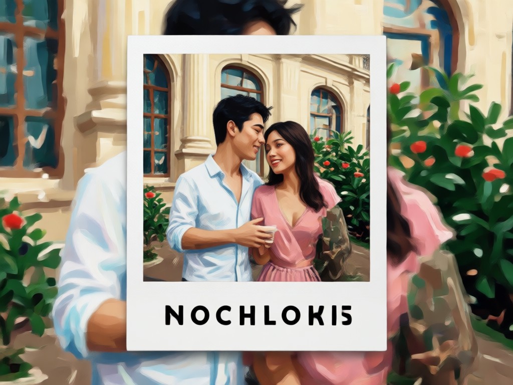 AI photo arrangement for polaroid videos