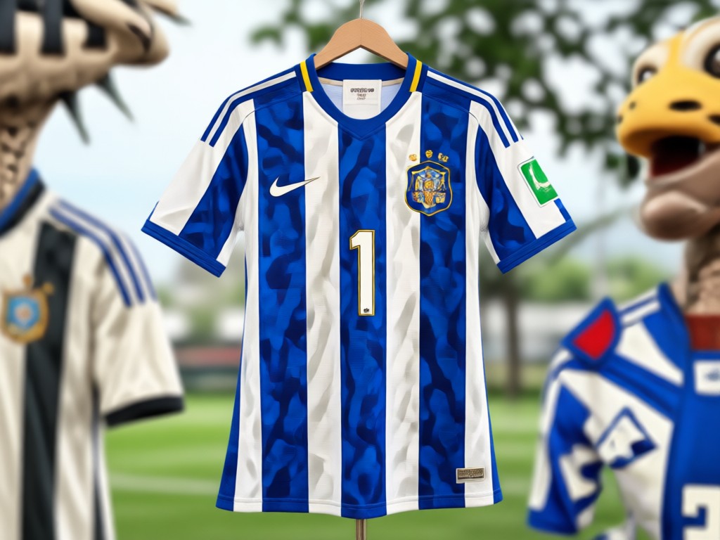 Official football jersey templates
