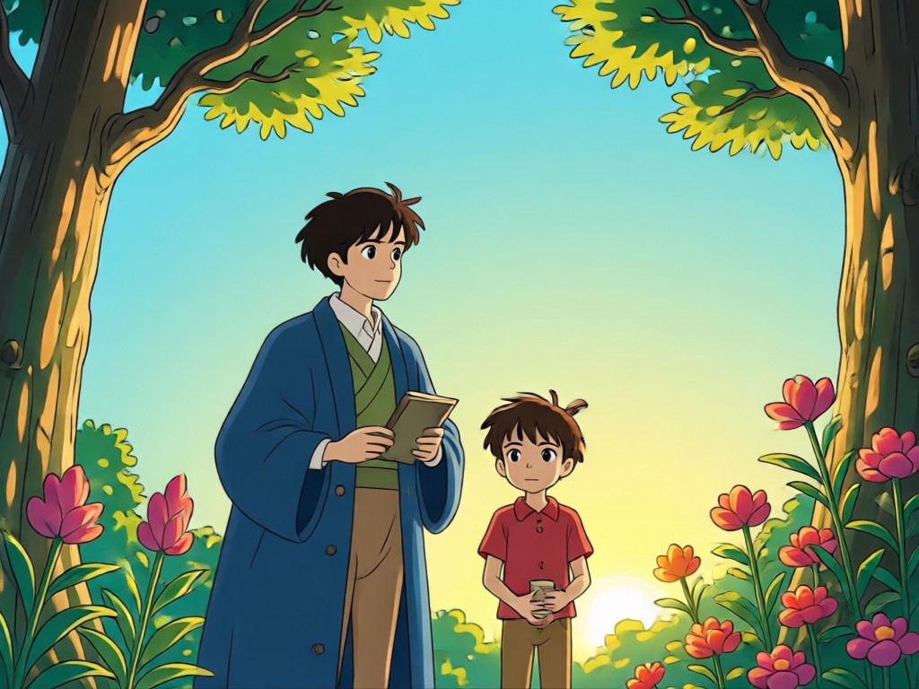 Contoh pembuat karakter Ghibli