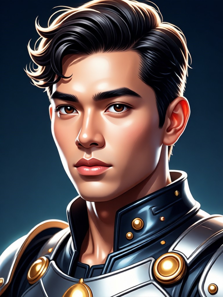 Man in traditional barong as Emilio Aguinaldo AI portrait