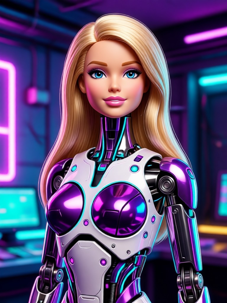Ken with perfect smile AI Barbie Generator result