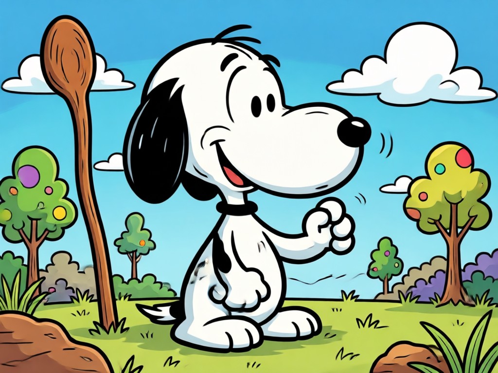 Compartilhe resultado do filtro AI Snoopy nas redes sociais