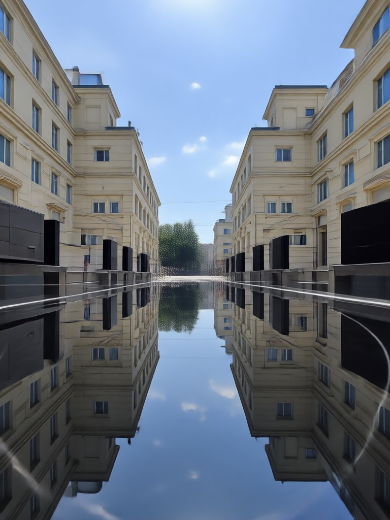 mirror image clone twin effect