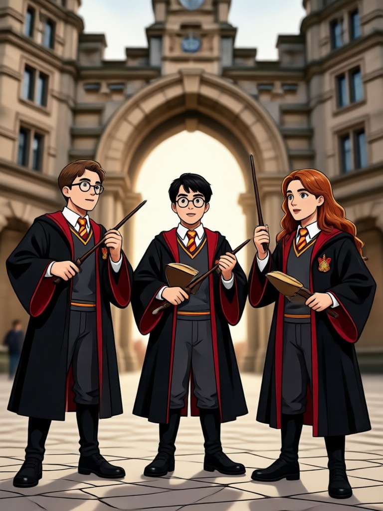 Muestra de la app de personajes de Harry Potter con IA