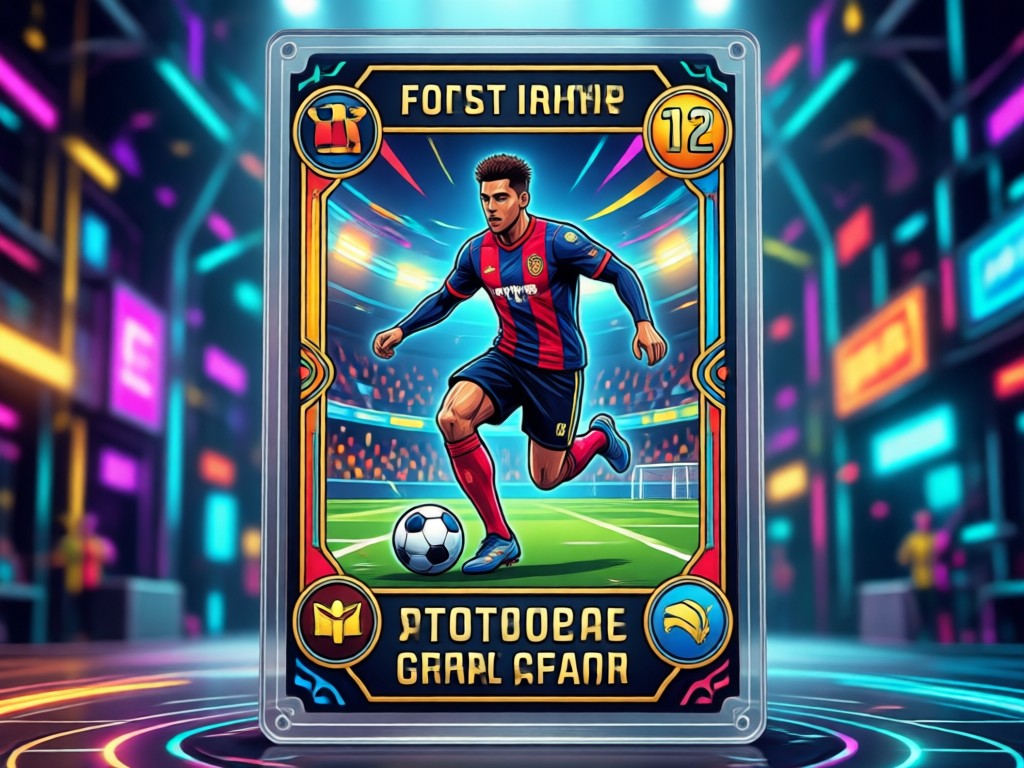 Creating ai football player card generator with AI