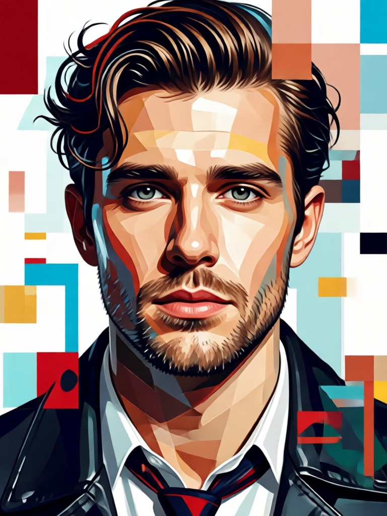 Modern music artist grid collage