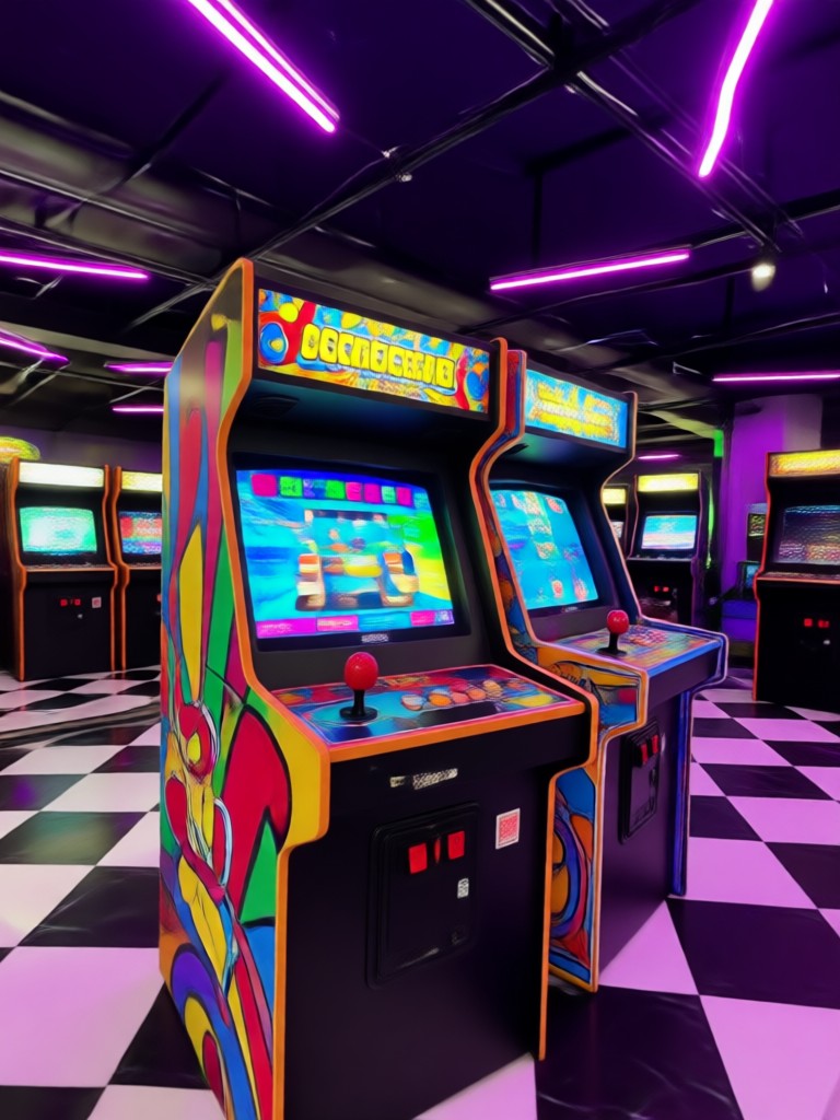 8-bit pixel arcade vibe transformation