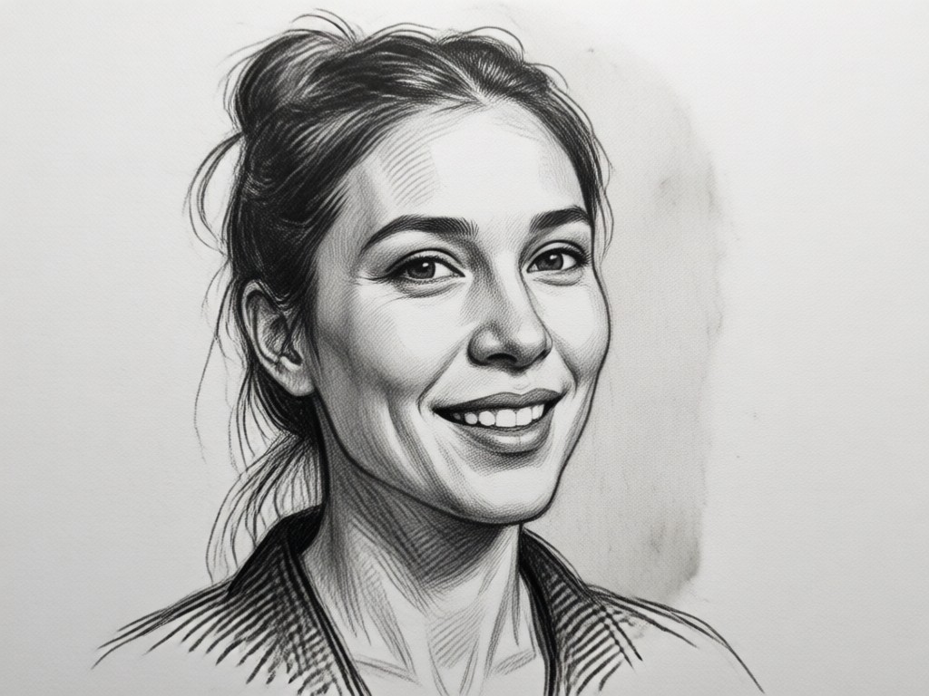 Smart shading and depth in pencil drawing