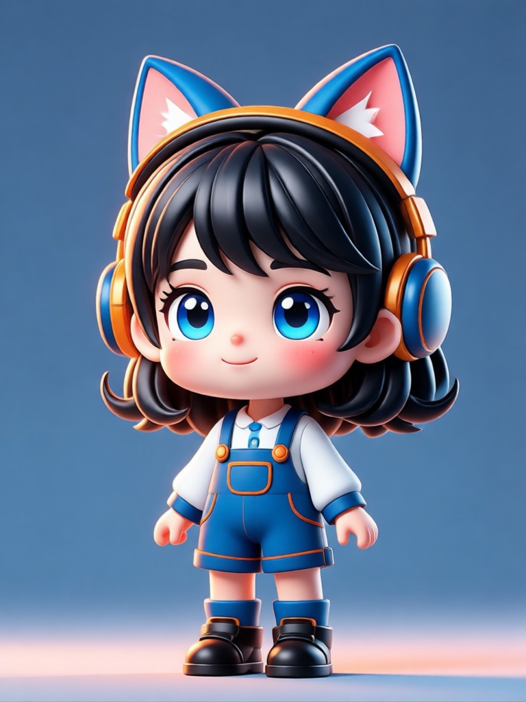 Anime Style 3D Chibi