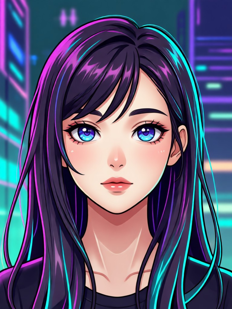 AI generated couple profile picture
