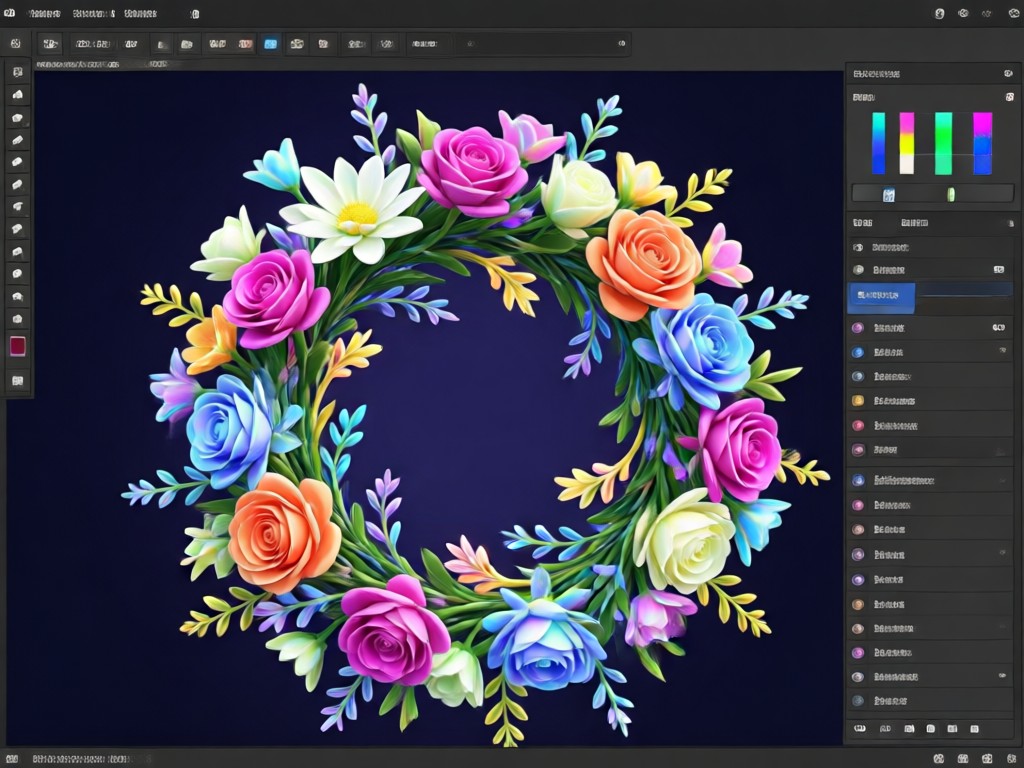 Gallery of diverse AI flower crown styles